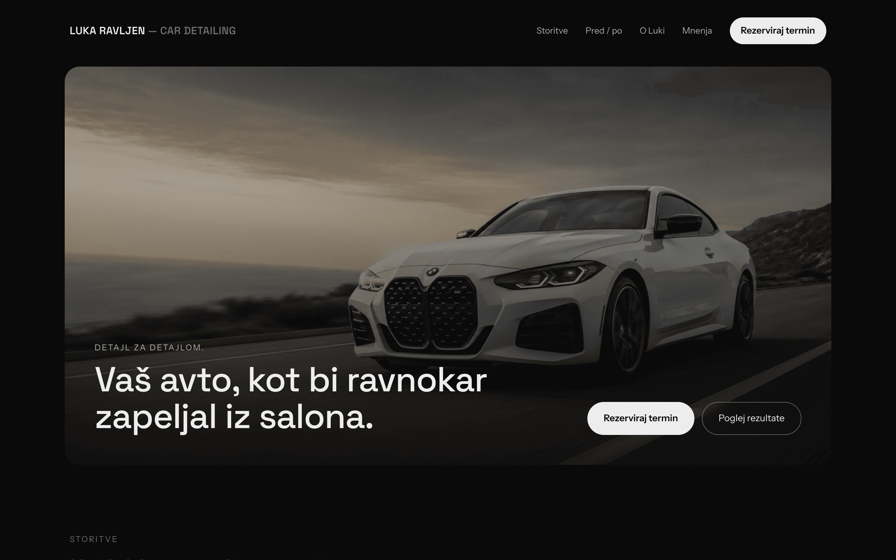 Luka Ravljen Detail